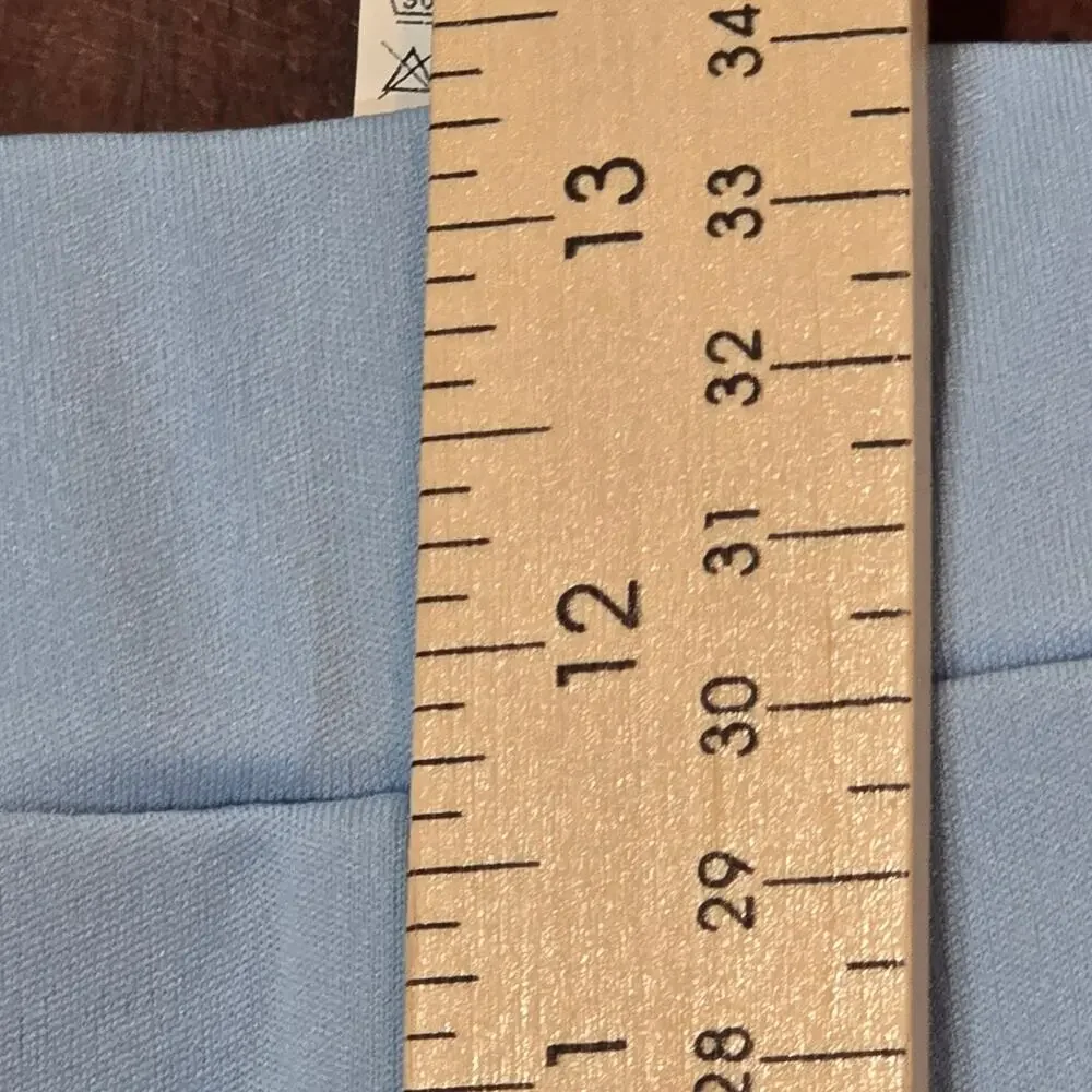 ​Baby Blue Co-Ord Set Collared Crop Top & Wide Leg Pants┃Pastelcore Soft Girl